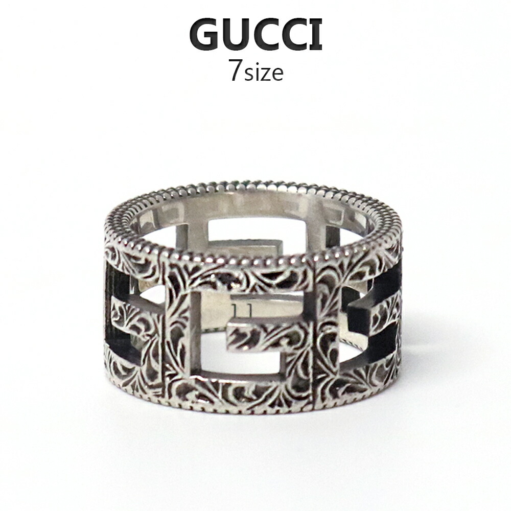 楽天市場】グッチ GUCCI リング シルバー 551918 j8400 0811 指輪