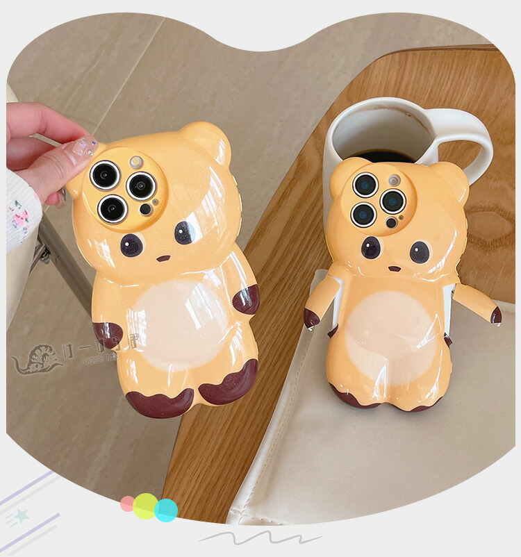 楽天市場】可愛い くまちゃん iphone 16 16pro 16promax ケース 韓国
