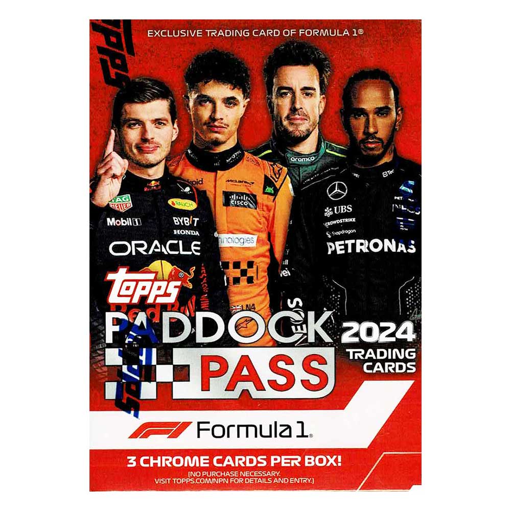 楽天市場】2024 Topps Paddock Pass Formula 1 Trading Cards Value