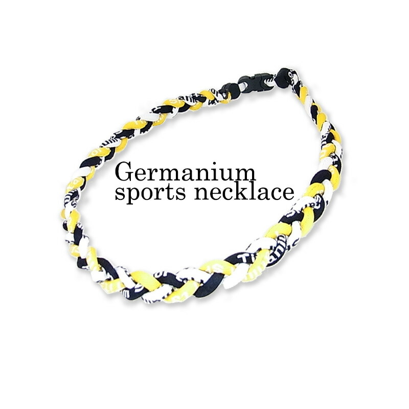 楽天市場】スポーツネックレス ゲルマニウムネックレス 三つ編み