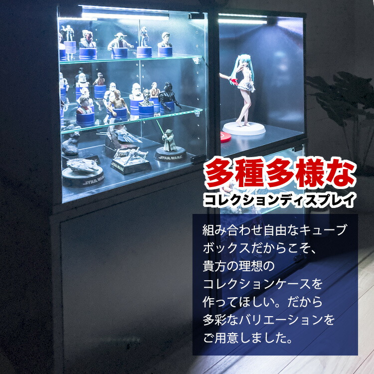 楽天市場】地球家具 コレクション キューブボックス 扉タイプ CCB