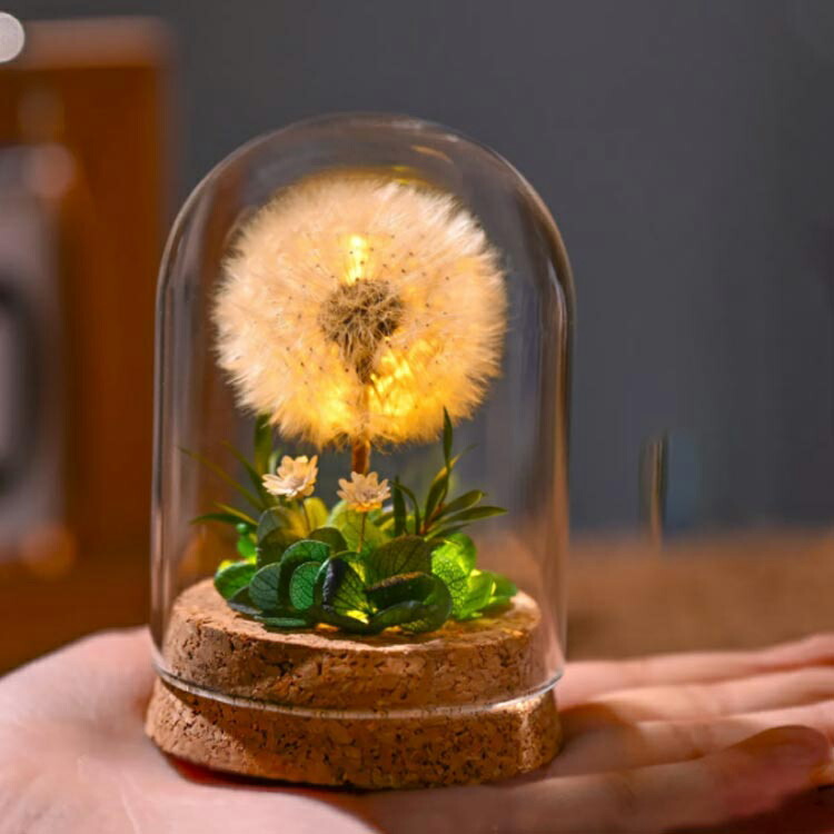 楽天市場】ドライフラワー プリザーブドフラワー ガラスドーム