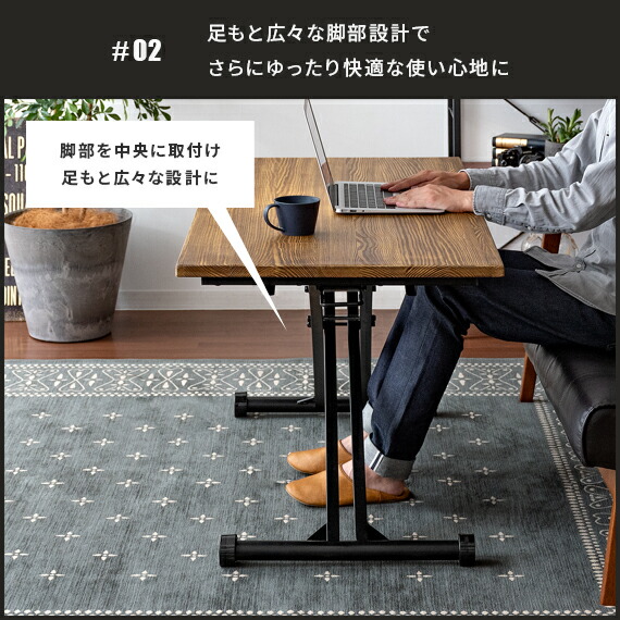 楽天市場】リフティングテーブル 昇降テーブル テーブル ガス圧式