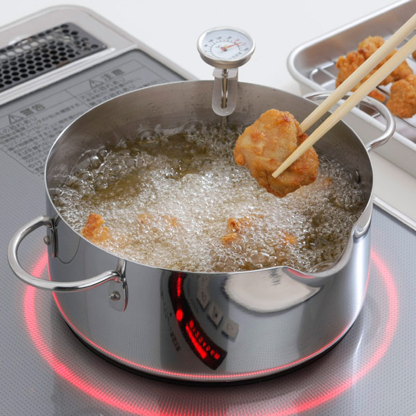 楽天市場】天ぷら鍋 20cm IH対応 ステンレス製 油をきれいに注げる 油