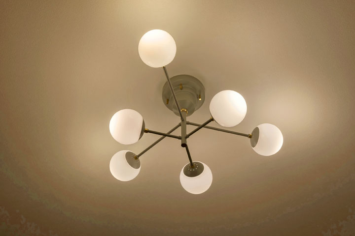 楽天市場】シーリングライト 6灯 【 Poutala 】 ホワイト ガラス