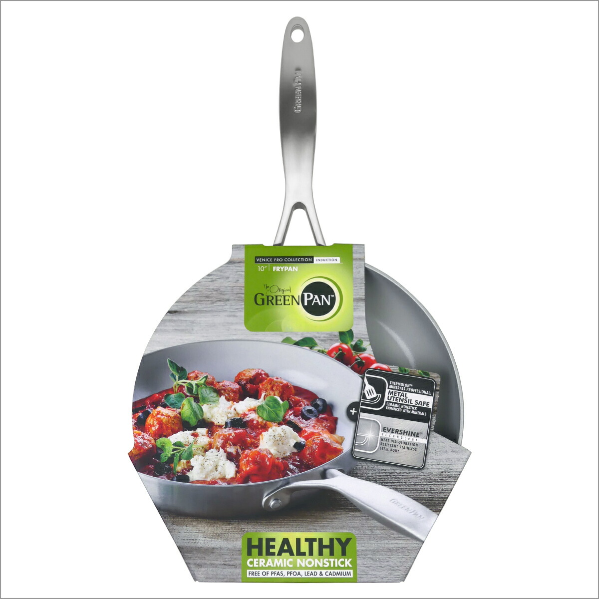 楽天市場】グリーンパン フライパン 26cm ヴェニス・プロ セラミック