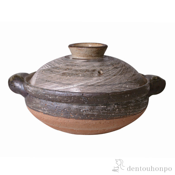 楽天市場】長谷園 伊賀土鍋 刷毛目の通販