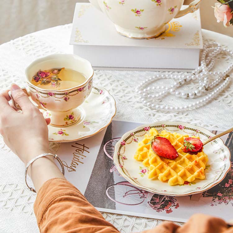 楽天市場】ティーカップ コーヒーカップ ソーサー セット 陶器