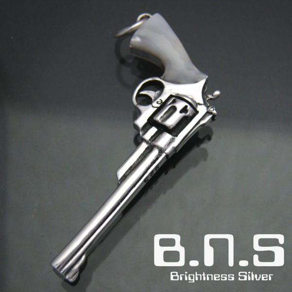 楽天市場】高品質 44マグナムリボルバーピストルペンダント シェル