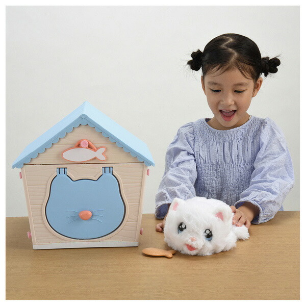 楽天市場】タカラトミー マジカルDIY にゃんことおうち ﾏｼﾞｶﾙDIY