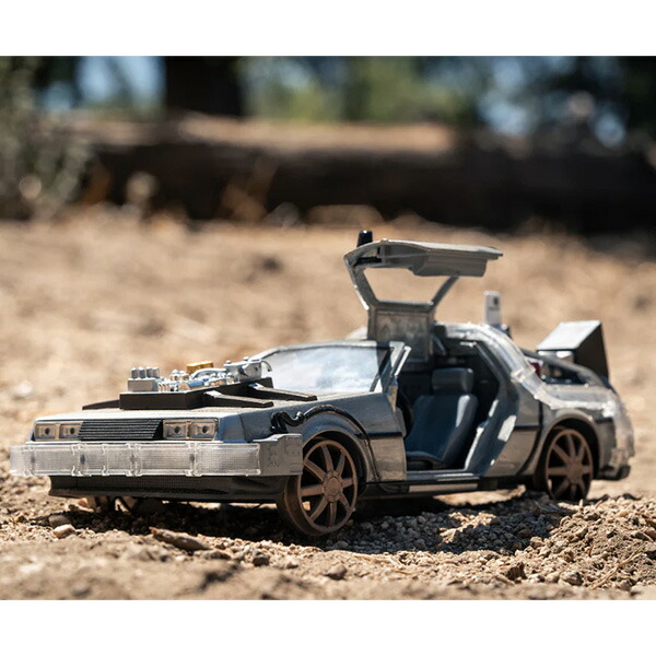 楽天市場】バックトゥザフューチャー 3 デロリアン ミニカー 車