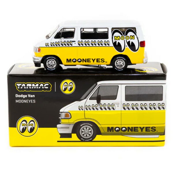 楽天市場】ムーンアイズ ミニカー 1/64 ダッジ バン Tarmac Works 1:64