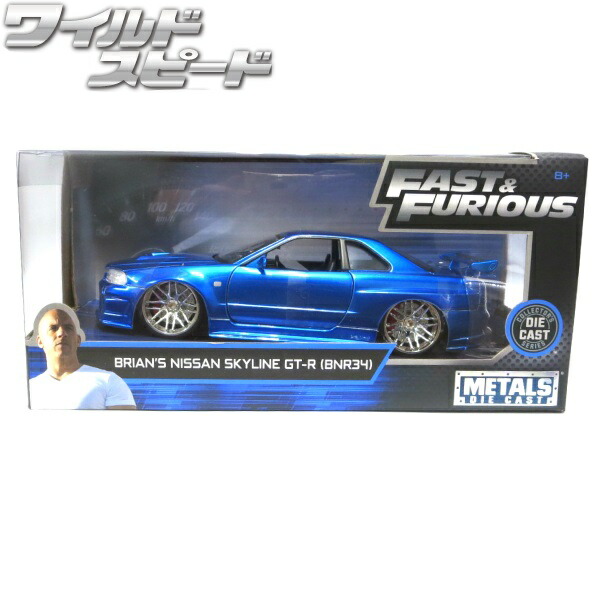 楽天市場】ワイルドスピード ミニカー 1/24 ワイスピ 車 2台 セット