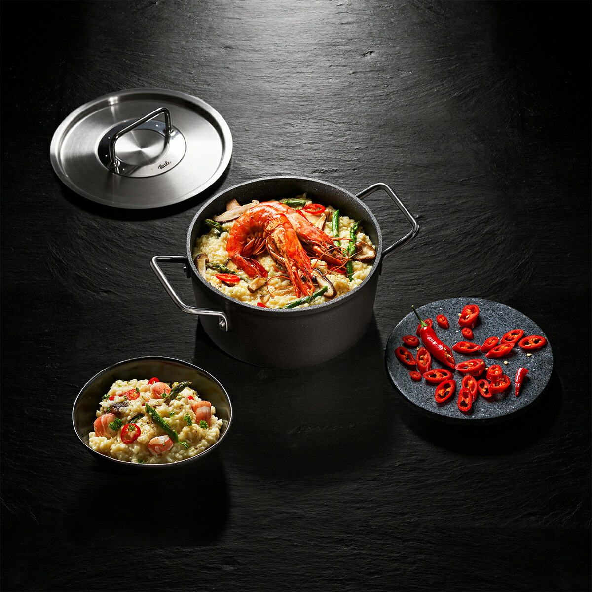 楽天市場】【公式】 フィスラー 両手鍋 20cm アダマント シチュー