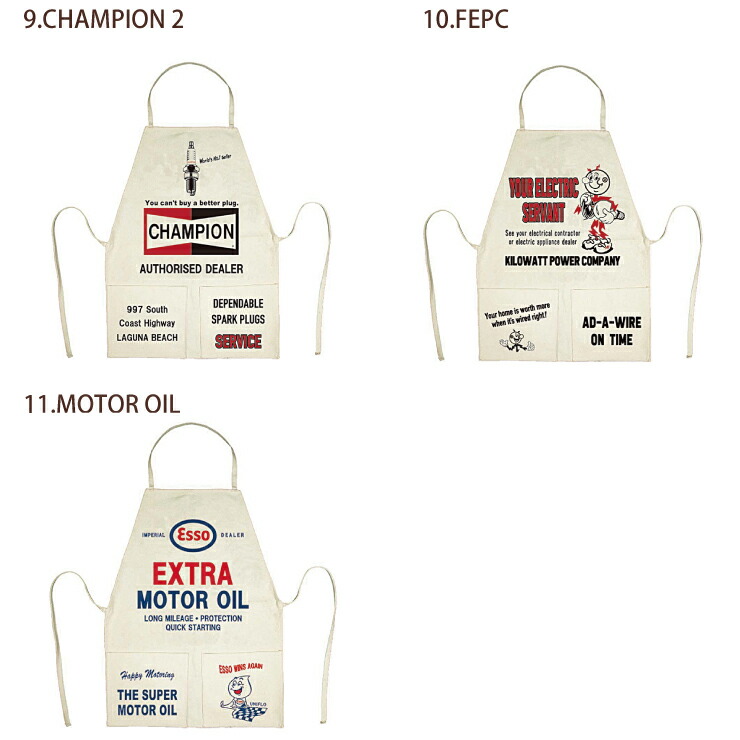 楽天市場】【メール便発送】ワークエプロン ヴィンテージ風 DIY 料理