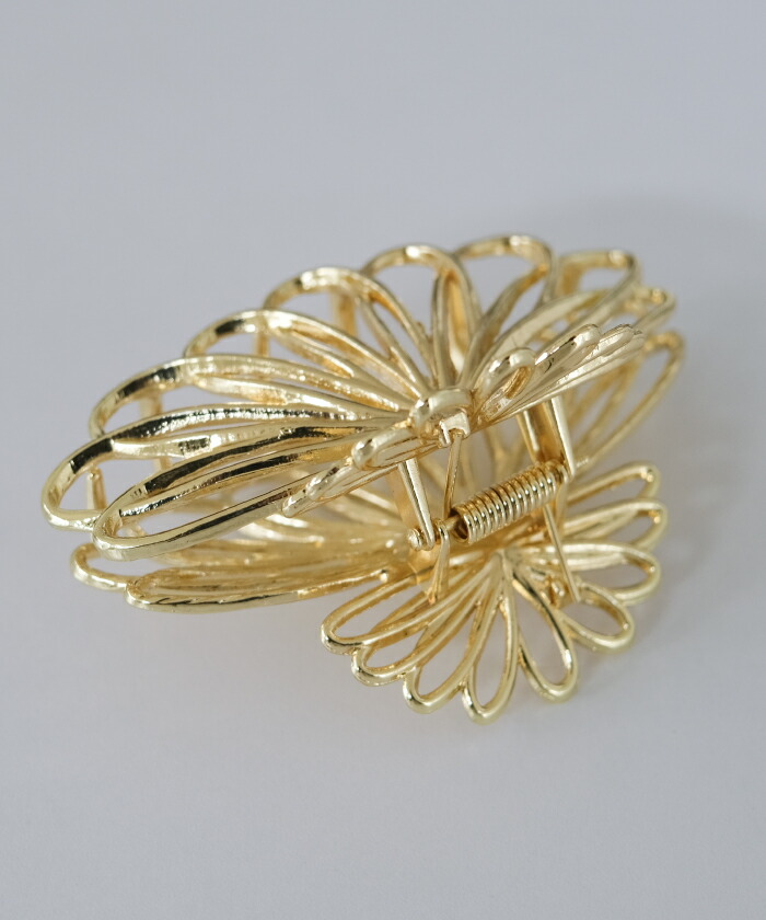 楽天市場】＼1000円ポッキリ／ メタルフラワーバンス ヘアアクセサリー