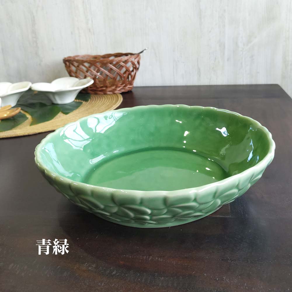 楽天市場】【ポイントUP アジアン バリ】 ジェンガラケラミック サラダ