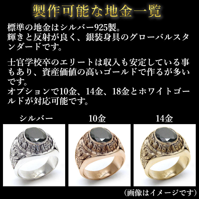 楽天市場】US マリーン カレッジリング ミリタリーリング USMC 米海