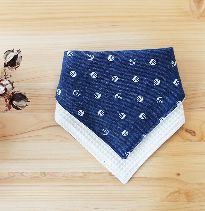 楽天市場】[カット済]新柄登場 デニムスタイル スター イルカ ドット