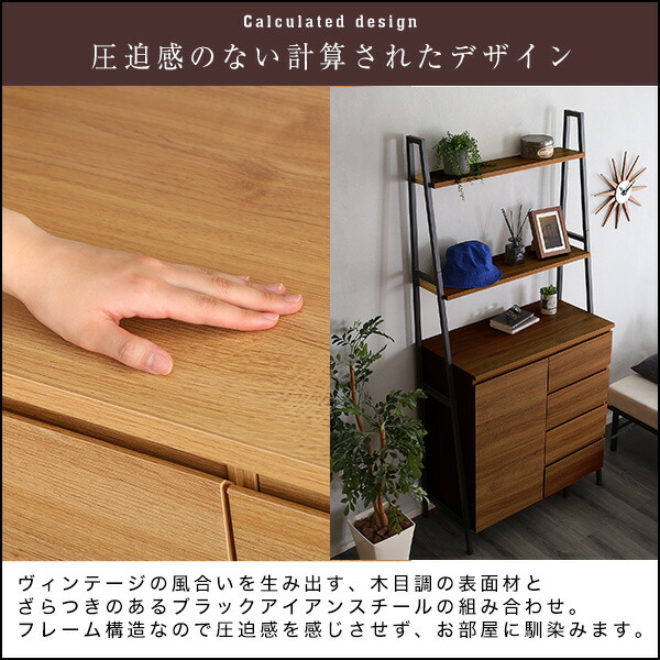 楽天市場】ヴィンテージ風 チェストラック 扉 チェストタイプ 収納