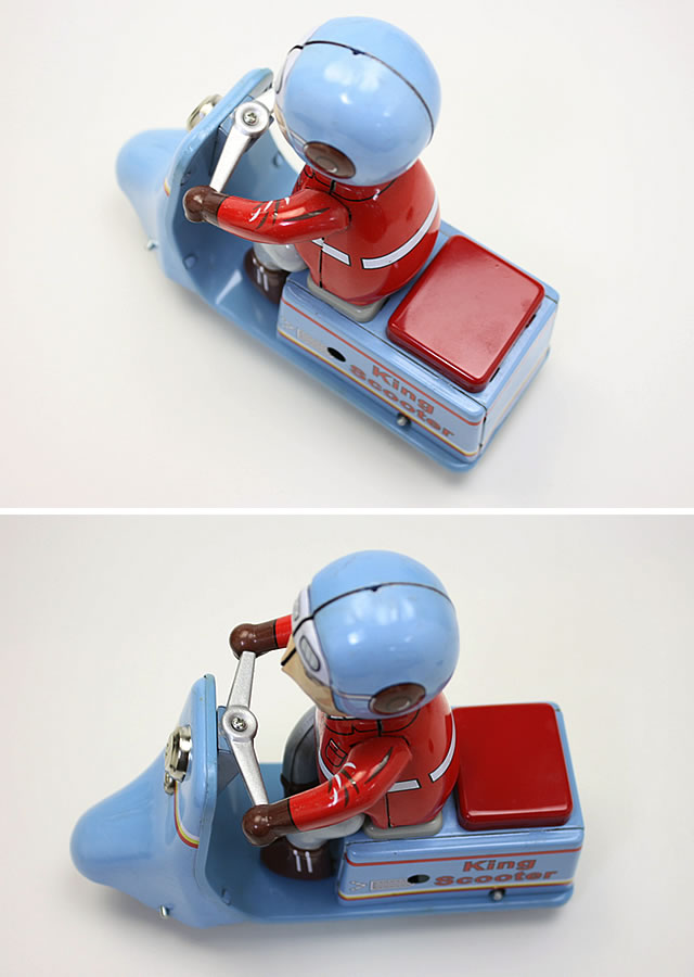 楽天市場】ブリキのおもちゃ ブリキ ぶりき おもちゃ オートバイ