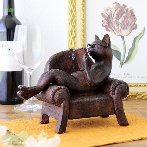 楽天市場】猫 ネコ ねこ 置物 雑貨 おしゃれ かわいい オブジェ 置き物