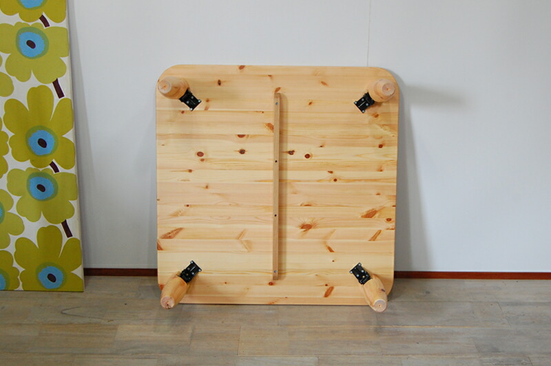 楽天市場】ちゃぶ台 ローテーブル 折りたたみ 無垢 天然木 パイン材