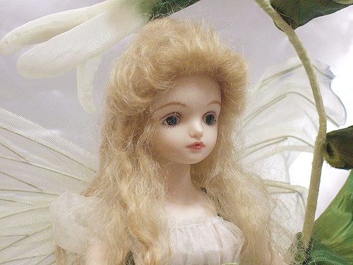 楽天市場】妖精 置物若月まり子 お花の妖精人形♪ロマネスク