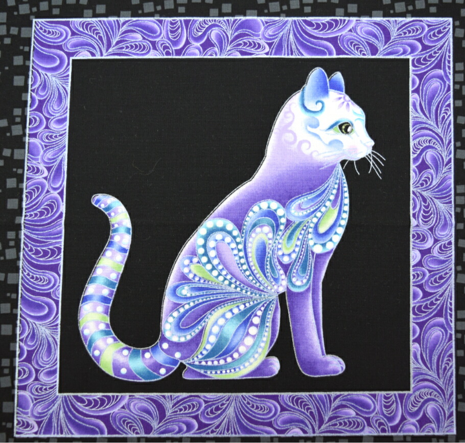 楽天市場】【パネル販売】USAコットン「猫の妖精パネル」 1パネル