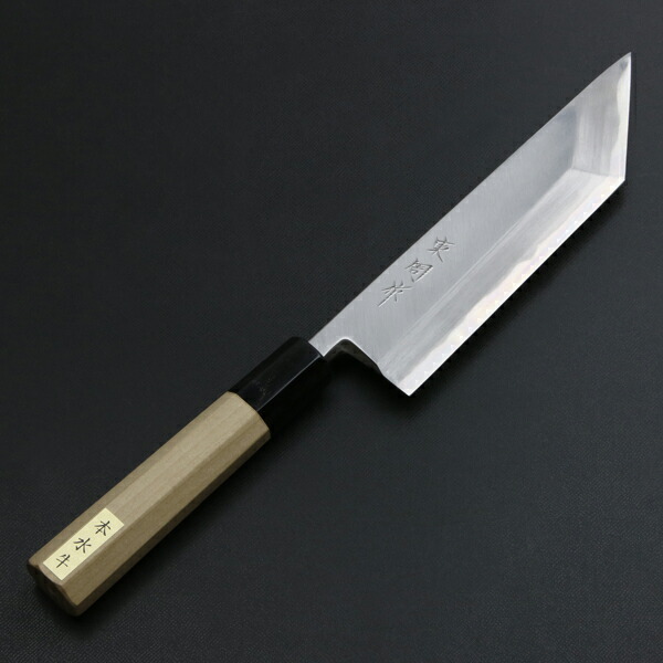 楽天市場】東周作 鰻裂き包丁 片刃 180mm 江戸裂き 関東型 青紙2号