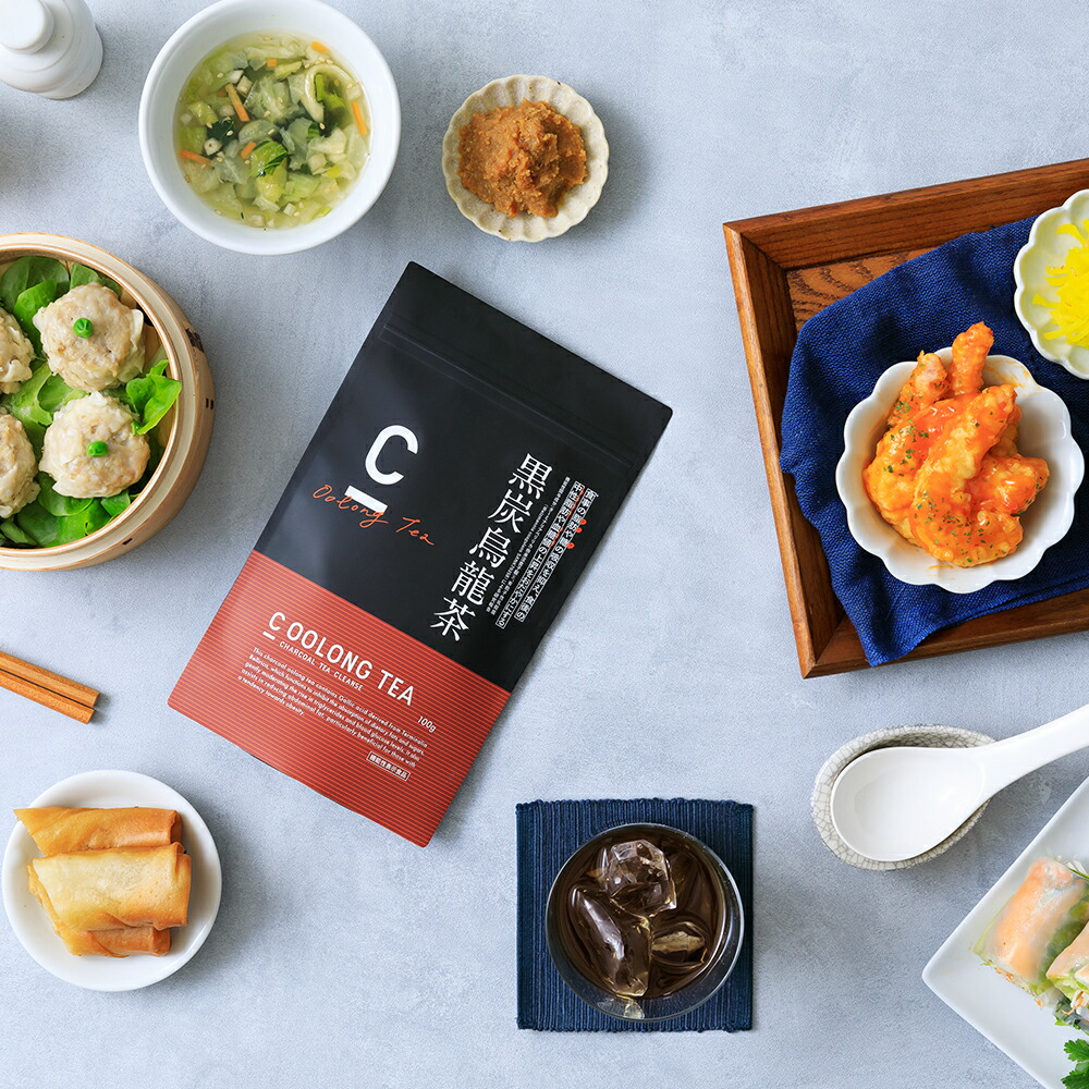 楽天市場】C OOLONG TEA（シーウーロンティー）黒炭ウーロン 100g 烏龍