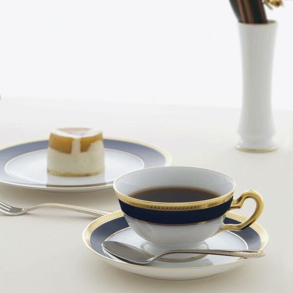 楽天市場】【大倉陶園】瑠璃片葉金蝕（9046） 20cmデザート皿 大切な方