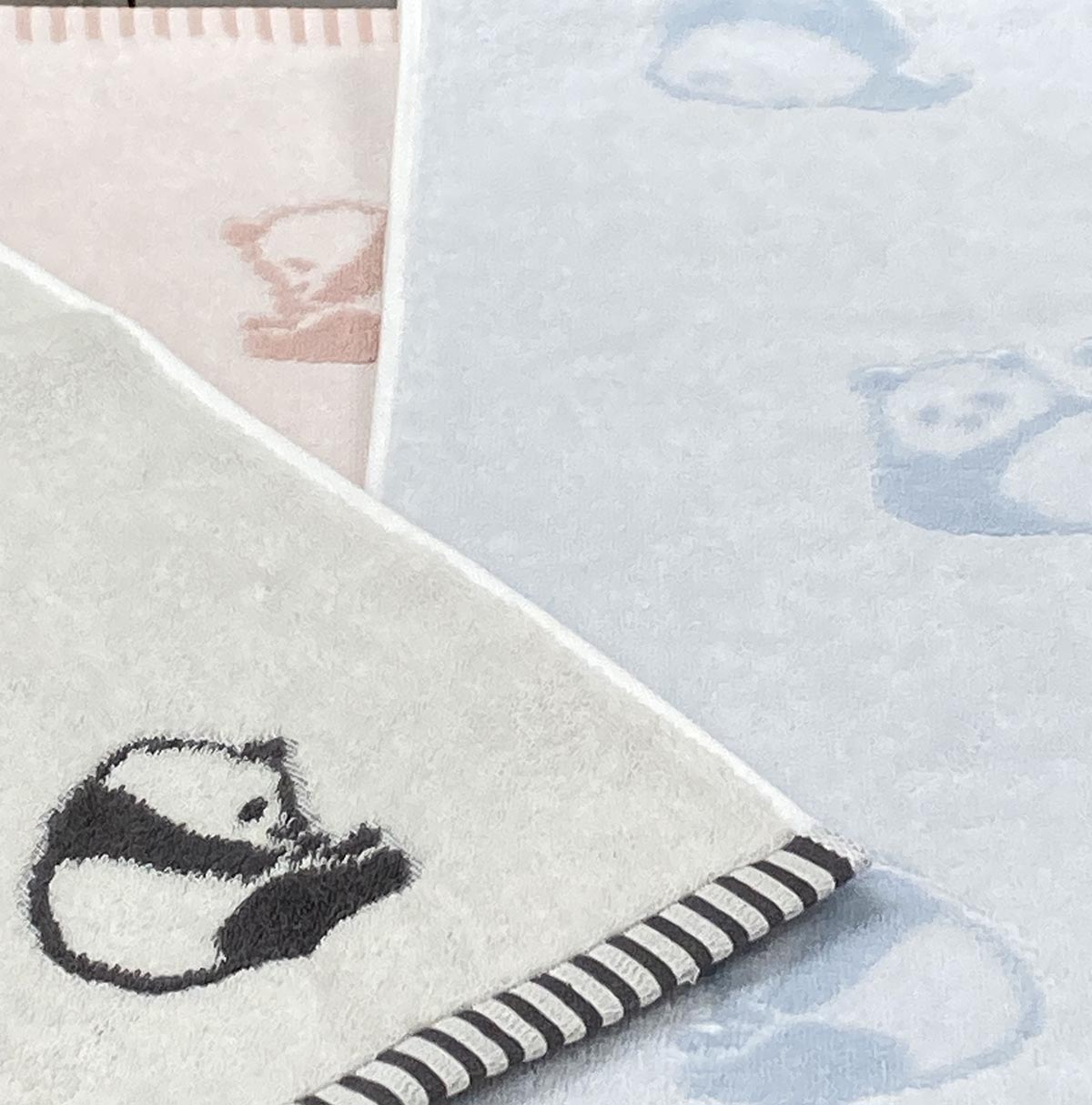 楽天市場】今治タオル バスタオル 2枚組 パンダ柄 約60x120cm かわいい