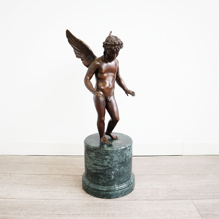 楽天市場】【当日発送】天使 ブロンズ 彫刻 美術品 置き物 オブジェ