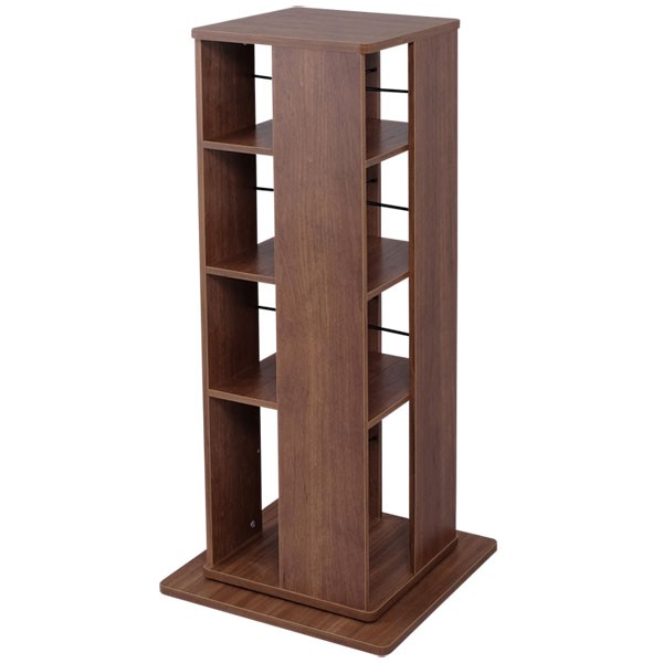 楽天市場】本棚 回転 コミックラック 省スペース 回転コミックラック