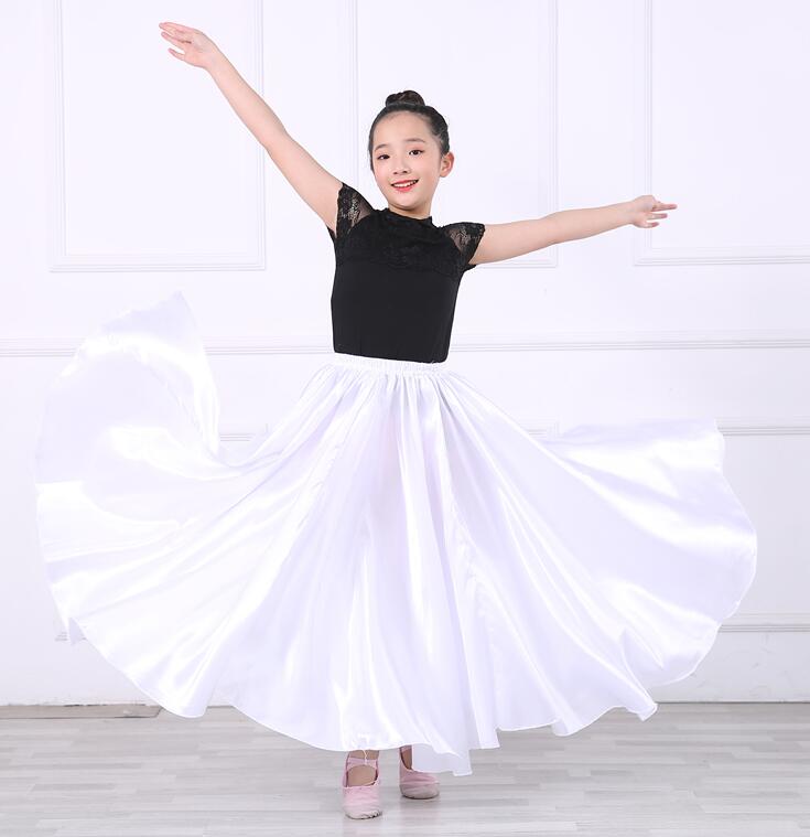 楽天市場】子供 ダンス スカート 広がる 大きい裾 フレア スカート