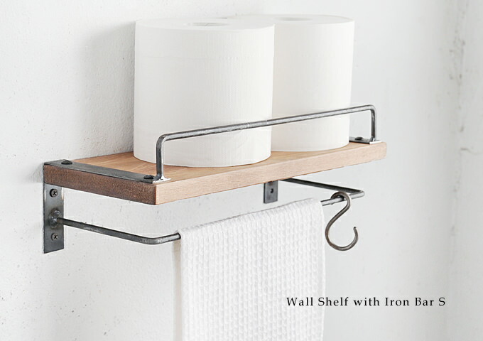 楽天市場】【インダストリアル 家具 ウォールシェルフ 壁付 ラック