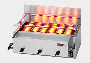 楽天市場】リンナイ 業務用 ガス赤外線グリラー 下火タイプ RGA-404C(A