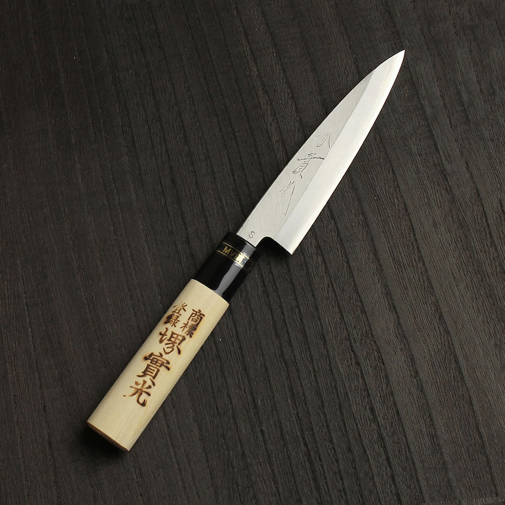 楽天市場】日本鋼（特製） INOX 貝裂 磨 120mm 實光包丁(堺包丁