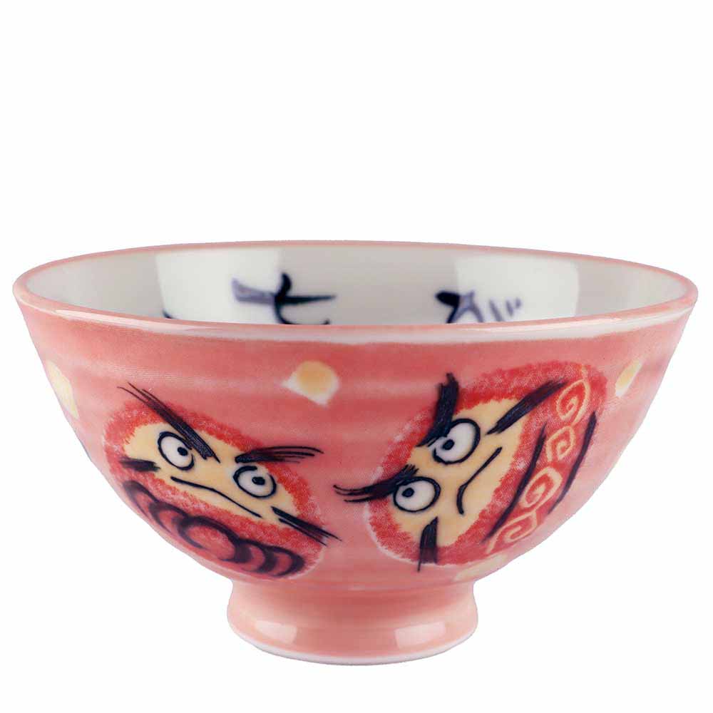 楽天市場】茶碗 ちゃわん 達磨/ 七転び八起き だるま茶碗 中平 /毎日