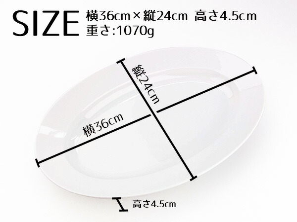楽天市場】オーバル リム 特大皿 36cm アウトレット 日本製 国産 美濃