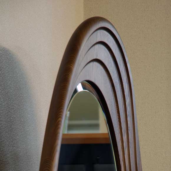 楽天市場】ニレ無垢スタンドミラー 有限会社 松永工房 カンティーニュ