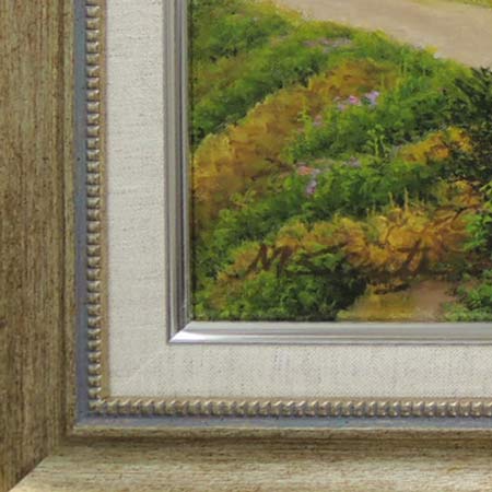 楽天市場】絵画 油絵 富山県五箇山 （四方道夫） 送料無料 【海・山