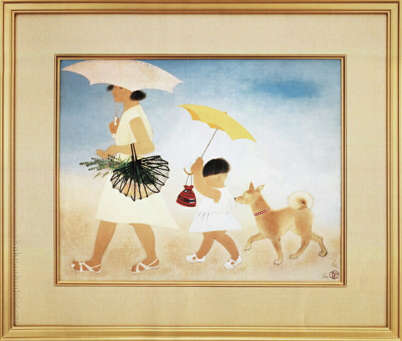 楽天市場】奈良岡正夫 「仔山羊」 油彩4号 : 小野画廊