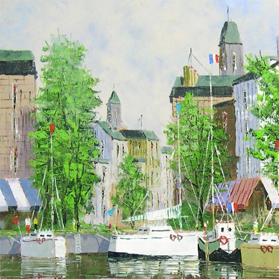 楽天市場】絵画 油絵 サン・マーロ（フランス） F20号 （黒沢久） 送料