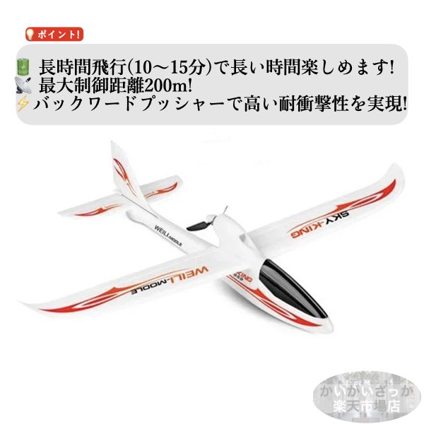 楽天市場】＼P2倍☆2/24まで／[楽天1位]【送料無料】飛行機 RC