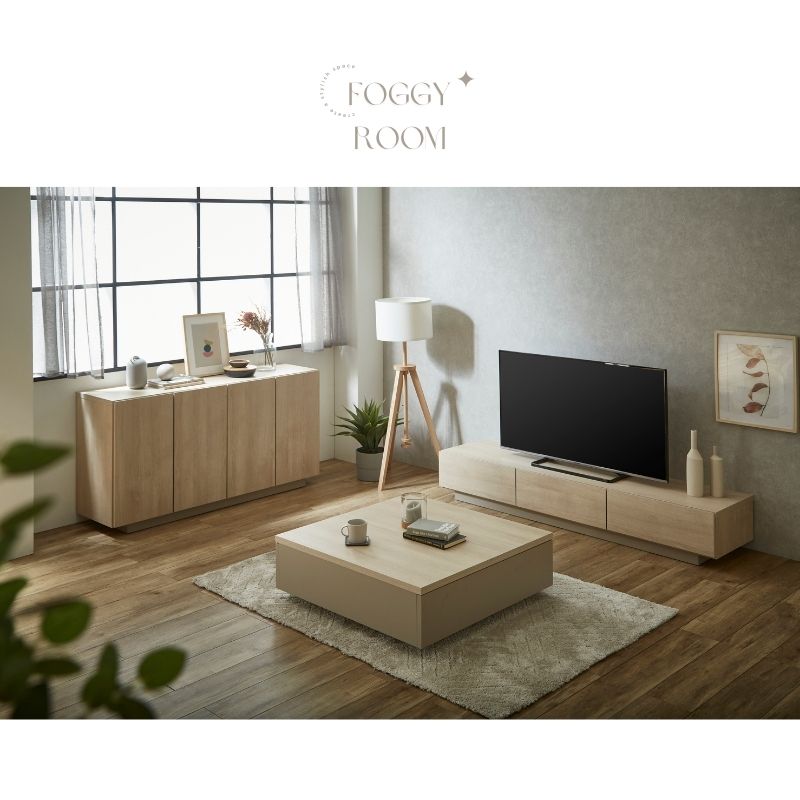 楽天市場】【開梱設置無料】 FOGGY テレビボード 200サイズ ベージュ