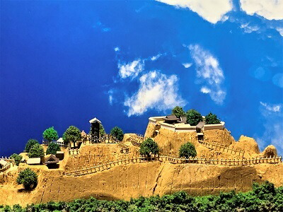 楽天市場】[完成品］近江 土山城（甲賀市土山町北土山） A4サイズ 日本