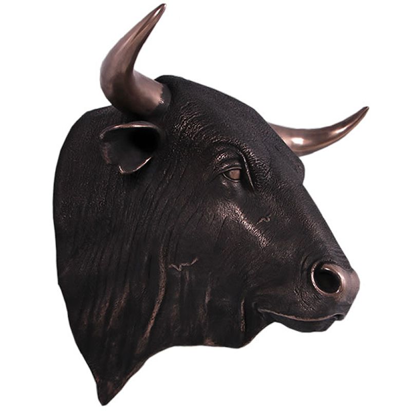 楽天市場】牛 頭 オブジェの通販