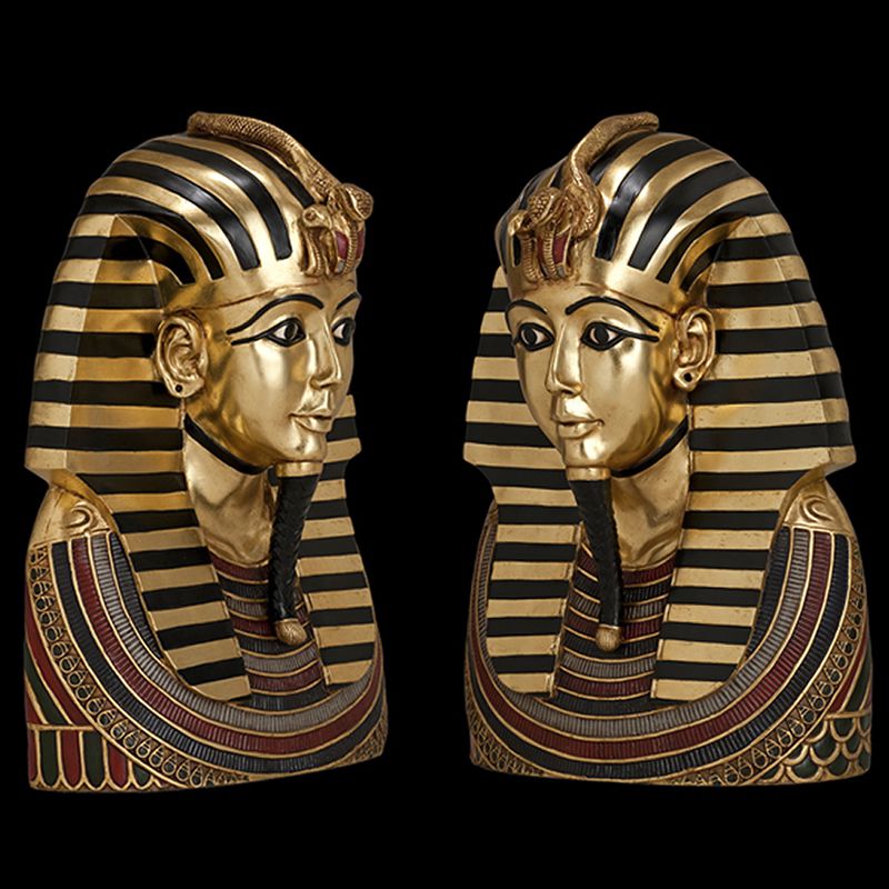 楽天市場】エジプト オブジェ ツタンカーメンの胸像 インテリア